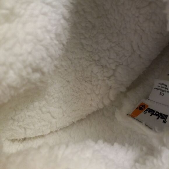 Timberland Beanie w/Inner lining Womens One Size Mauve Beanie Warm Pom Pom - Picture 7 of 11